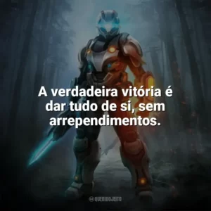 A verdadeira vitória é dar tudo de si, sem arrependimentos. — Street Fighter Alpha 3. Games