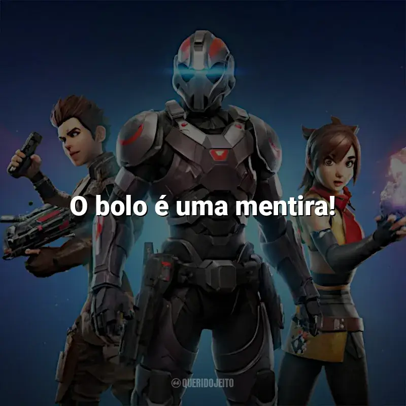 Mensagens Games frases: O bolo é uma mentira! - Portal.