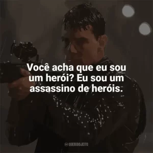 Você acha que eu sou um herói? Eu sou um assassino de heróis. Jack Reacher: O Último Tiro (Filme)