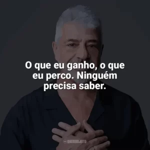 O que eu ganho, o que eu perco. Ninguém precisa saber. Lulu Santos