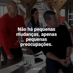 Não há pequenas mudanças, apenas pequenas preocupações. NCIS: Los Angeles (Série)