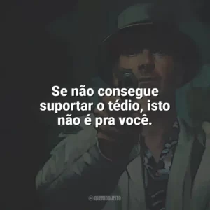 Se não consegue suportar o tédio, isto não é pra você. O Assassino (Filme)