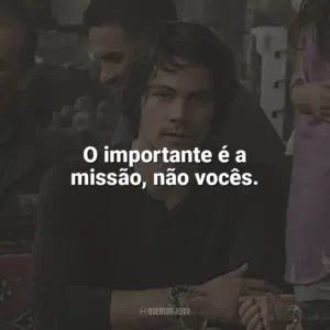 O importante é a missão, não vocês. O Assassino: O Primeiro Alvo (Filme)