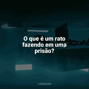 O que é um rato fazendo em uma prisão? O Poço (Filme)