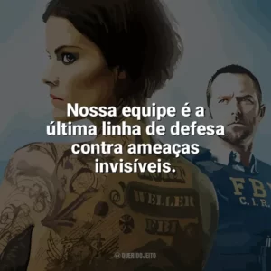 Nossa equipe é a última linha de defesa contra ameaças invisíveis. Ponto Cego (Série)