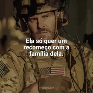 Ela só quer um recomeço com a família dela. SEAL Team (Série)