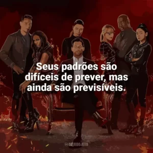Seus padrões são difíceis de prever, mas ainda são previsíveis. Lucifer (Série)