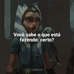 Você sabe o que está fazendo, certo? Star Wars: A Guerra dos Clones (Série)