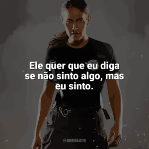 Ele quer que eu diga se não sinto algo, mas eu sinto. Station 19 (Série)