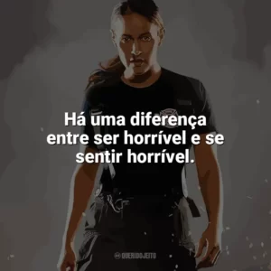 Há uma diferença entre ser horrível e se sentir horrível. Station 19 (Série)
