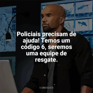 Policiais precisam de ajuda!  Temos um código 6, seremos uma equipe de resgate. S.W.A.T. (Série)