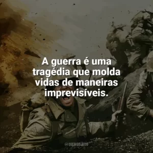 A guerra é uma tragédia que molda vidas de maneiras imprevisíveis. The Pacific (Série)