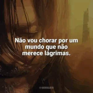 Não vou chorar por um mundo que não merece lágrimas. The Walking Dead: Daryl Dixon (Série)