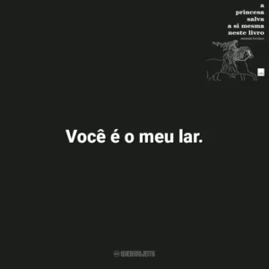 Você é o meu lar. A Princesa Salva a Si Mesma Neste Livro (Livro)