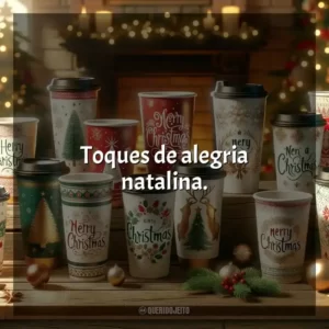 Toques de alegria natalina.