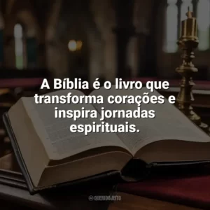 A Bíblia é o livro que transforma corações e inspira jornadas espirituais. Dia da Bíblia