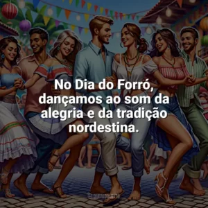 No Dia do Forró, dançamos ao som da alegria e da tradição nordestina. Dia do Forró