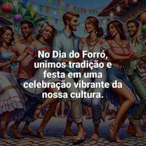 No Dia do Forró, unimos tradição e festa em uma celebração vibrante da nossa cultura. Dia do Forró