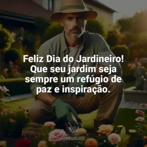 Feliz Dia do Jardineiro! Que seu jardim seja sempre um refúgio de paz e inspiração. Dia do Jardineiro