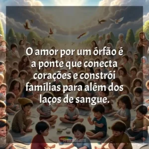 O amor por um órfão é a ponte que conecta corações e constrói famílias para além dos laços de sangue.