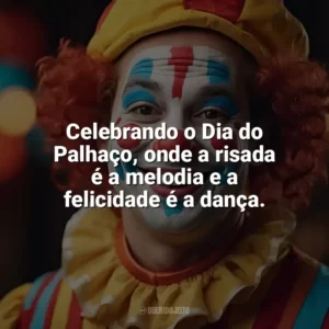 Celebrando o Dia do Palhaço, onde a risada é a melodia e a felicidade é a dança. Dia do Palhaço