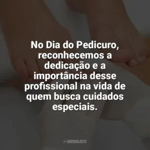 No Dia do Pedicuro, reconhecemos a dedicação e a importância desse profissional na vida de quem busca cuidados especiais. Dia do Pedicuro