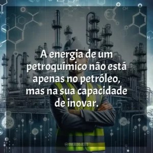 A energia de um petroquímico não está apenas no petróleo, mas na sua capacidade de inovar.