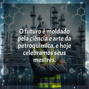 O futuro é moldado pela ciência e arte da petroquímica, e hoje celebramos seus mestres.