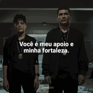 Você é meu apoio e minha fortaleza. DNA do Crime (Série)