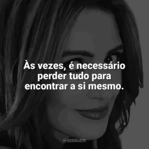 Às vezes, é necessário perder tudo para encontrar a si mesmo. Jennifer Niven