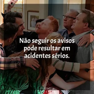 Não seguir os avisos pode resultar em acidentes sérios.