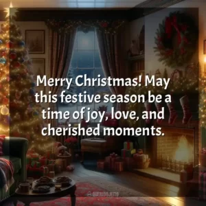 Merry Christmas! May this festive season be a time of joy, love, and cherished moments. Natal em Inglês