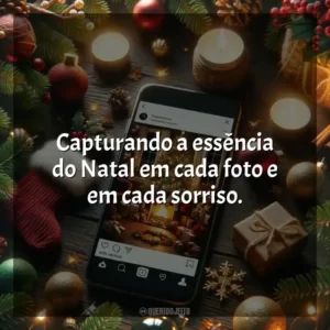Capturando a essência do Natal em cada foto e em cada sorriso.
