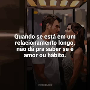 Quando se está em um relacionamento longo, não dá pra saber se é amor ou hábito. Última Chamada para Istambul (Filme)