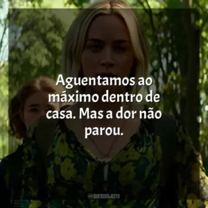 Aguentamos ao máximo dentro de casa. Mas a dor não parou.