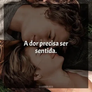 A dor precisa ser sentida. A Culpa é das Estrelas (Filme)