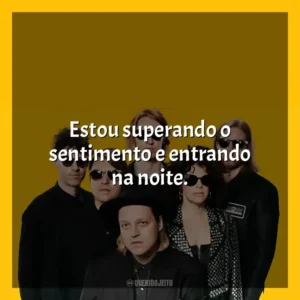 Estou superando o sentimento e entrando na noite. Arcade Fire