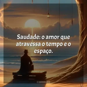Saudade: o amor que atravessa o tempo e o espaço. Dia da Saudade