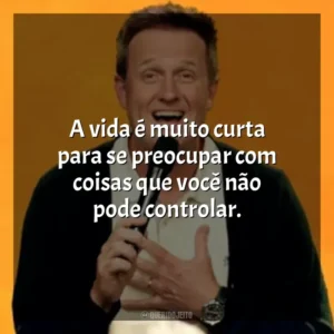 A vida é muito curta para se preocupar com coisas que você não pode controlar. Dry Bar Comedy (Série)