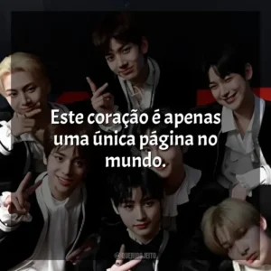 Este coração é apenas uma única página no mundo. ENHYPEN