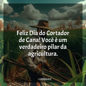 Feliz Dia do Cortador de Cana-de-Açúcar! Seu trabalho árduo nutre e fortalece a nação.