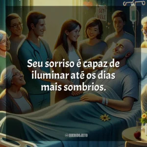 Seu sorriso é capaz de iluminar até os dias mais sombrios.