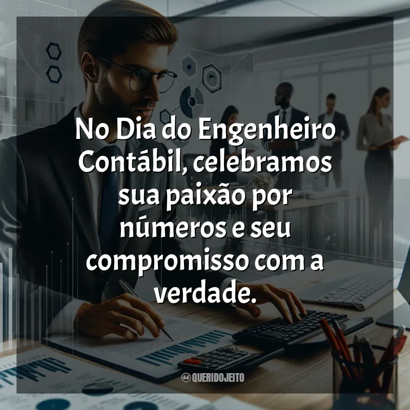 Dia do Engenheiro Contábil Frases: No Dia do Engenheiro Contábil, celebramos sua paixão por números e seu compromisso com a verdade.