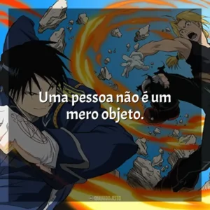 Uma pessoa não é um mero objeto.