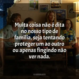 Muita coisa não é dita no nosso tipo de família, seja tentando proteger um ao outro ou apenas fingindo não ver nada. Garoto Devora Universo (Série)