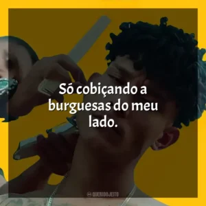 Só cobiçando a burguesas do meu lado. Grego