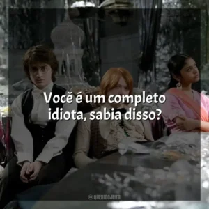 Você é um completo idiota, sabia disso? Harry Potter e o Cálice de Fogo (Filme)