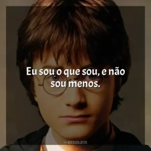 Eu sou o que sou, e não sou menos. Harry Potter (Filme)