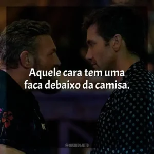 Aquele cara tem uma faca debaixo da camisa. Matador de Aluguel (Filme)