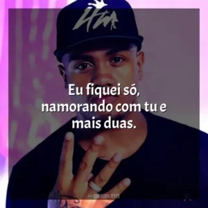 Eu fiquei só, namorando com tu e mais duas. MC Davi